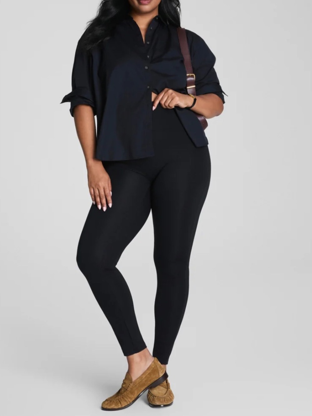 SPANX Black High-Rise Everyday Leggings